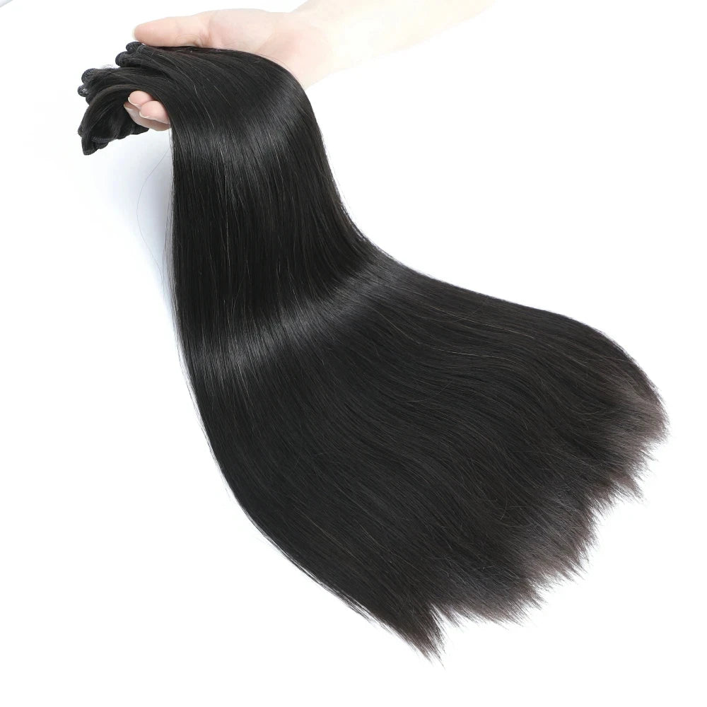 Wholesale Original Bundles Human Hair 15a Cuticle Aligned Natural Color Straight Hair Weft Double Drawn Vietnamese Hair Vendors