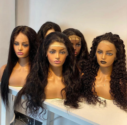 Closure Straight Indian Hair Wigs with Kinky Curly HD for Lace Frontal Natural Wave Brazilian Human Hair Lace Front Wig