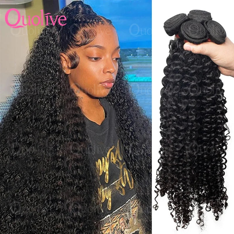Curly Human Hair Bundles Burmese Curly Hair Bundles Deep Wave Bundles Water Wave Raw Virgin Unprocessed Extensions 1 3 4 Bundles