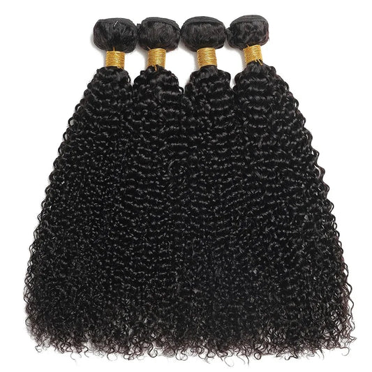 Burmese Afro Kinky Curly Human Hair Bundles Top Raw Hair Extensions Unprocessed Virgin Deep Water Wave 100% Human Hair Weave