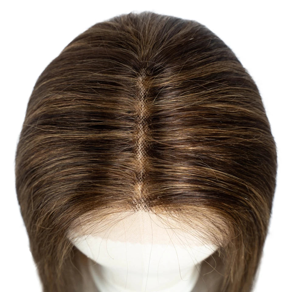 Sleek Human Hair Wigs Blonde Lace Front Wig For Women Straight Bob Wig Lace Closure Gold Brazilian Wigs Highlight Cosplay Wigs