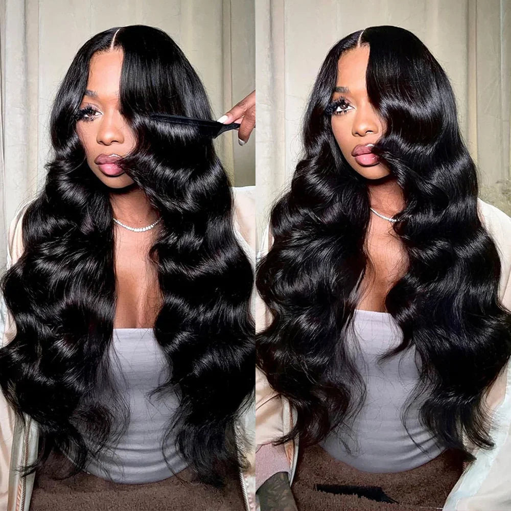 24 Inch Body Wave Closure 4x4 5x5 Transparent Lace Closure Human Hair PrePlucked Baby Hair 2x6 HD Lace Closure 3-5 Days Delivery