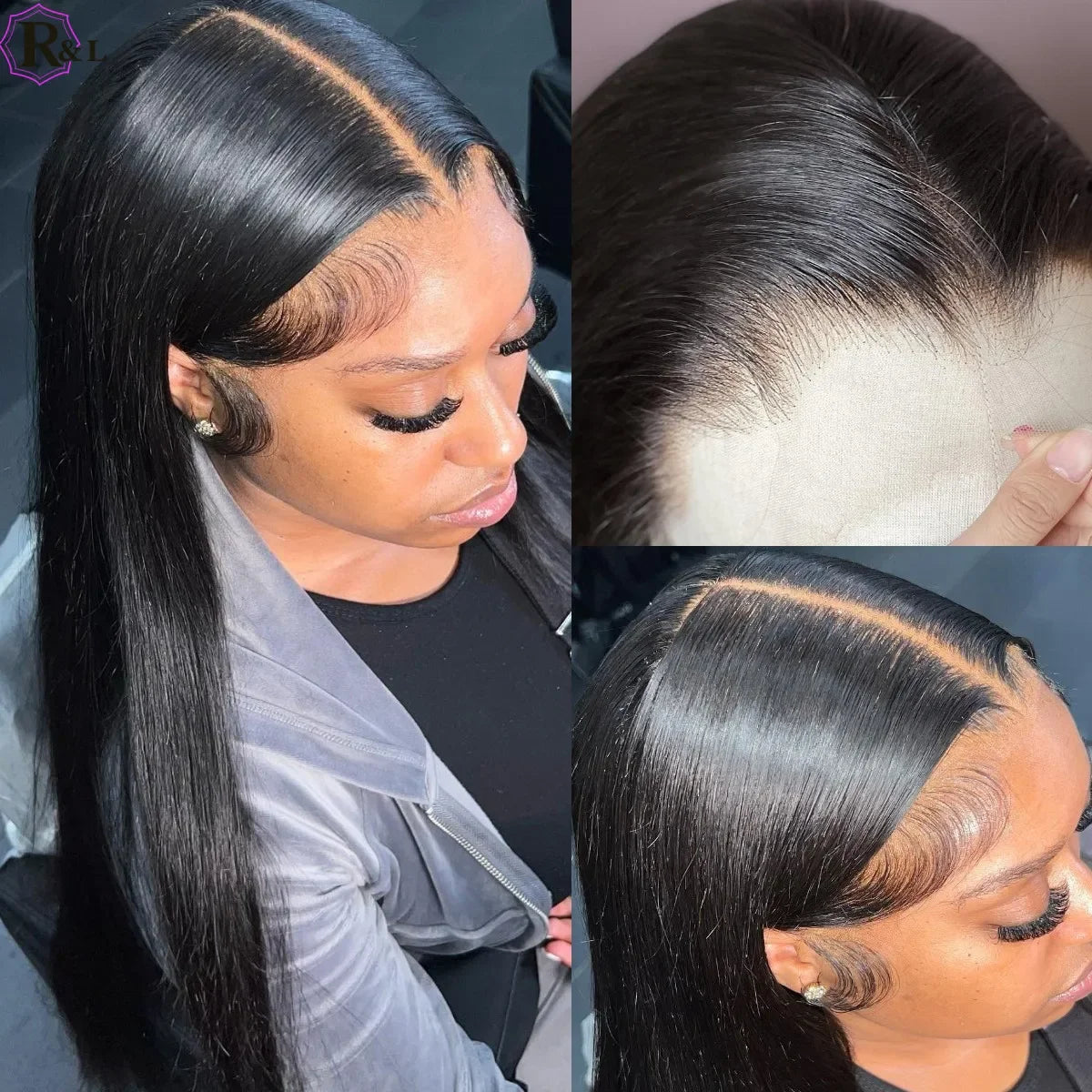 30 32inch Straight Lace Front Human Hair Wig 13x4 13X6 Transparent Lace Frontal Wig Brazilian 5x5 Closure Cheaper Wigs For Women