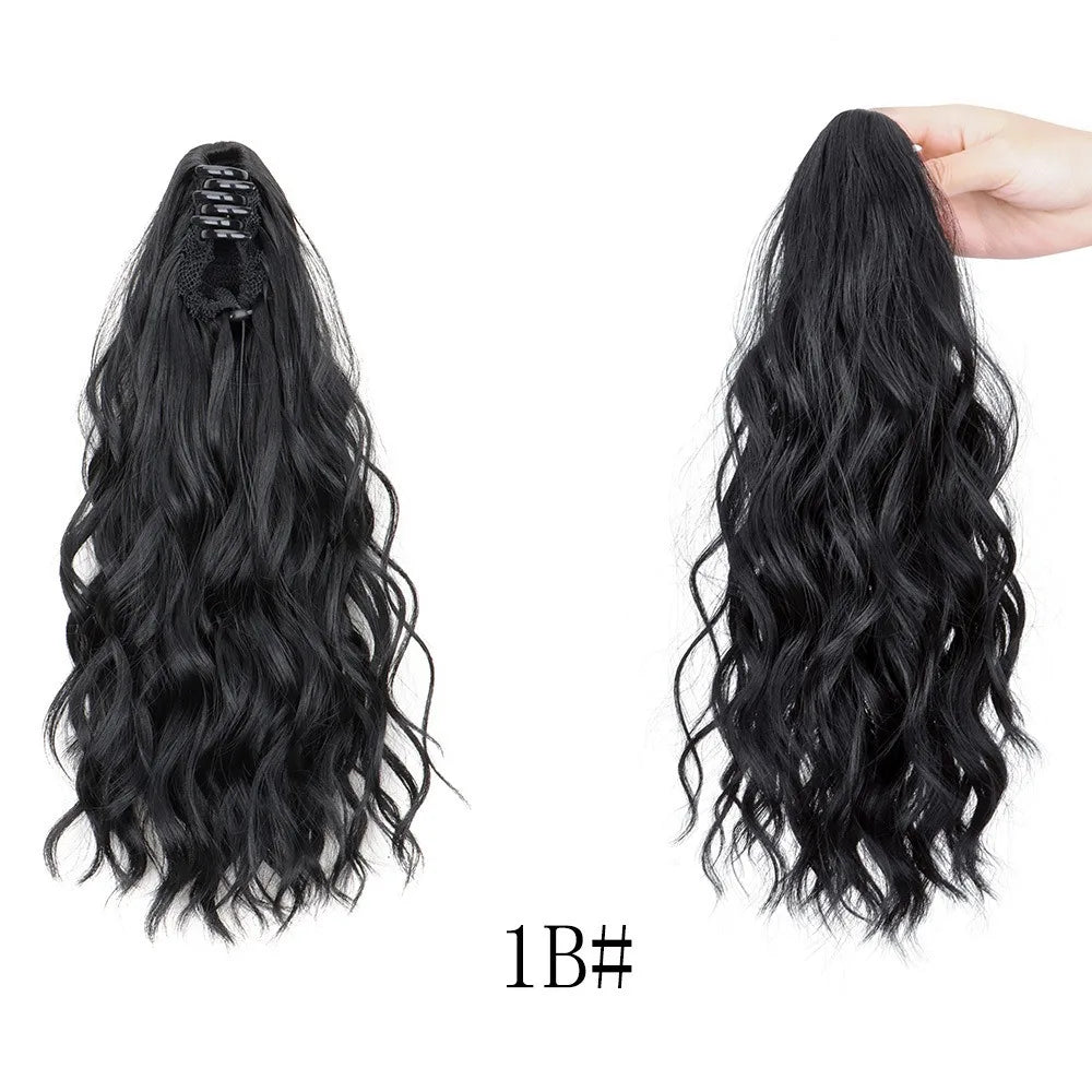 14inch Synthetic Women's Wavy Claw-Clip Ponytail Extension Easy-to-Wear Versatile Style for Instant Beauty For Women