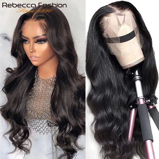 Online Clearance Sales Body Wave Human Hair Short Bob Wigs T Part Lace Front Wig Pre Plucked Brazilian Remy 100% Real Hair