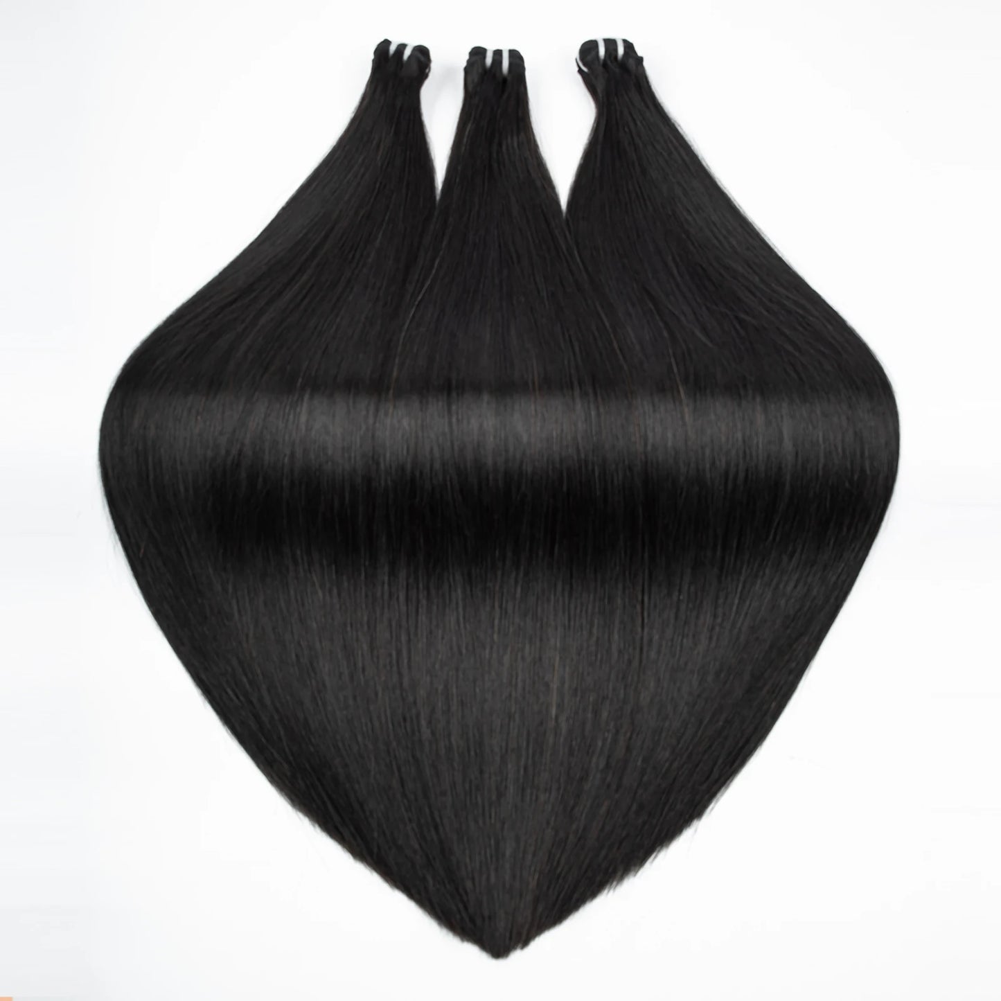 16A Double Drawn Bone Straight Raw Vietnamese Human Hair Bundles 24 26inch 100% Unprocessed Raw Virgin Hair Extensions for Women