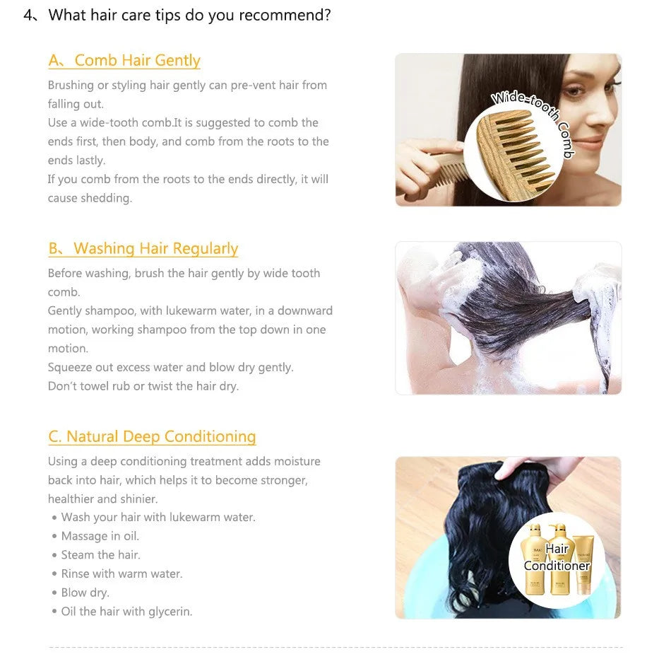 Tissage Straight Hair Bundles 1/3/4 PCS Natural Human Woman Hair Brazilian Weave 10A Human Hair Extensions Delivery 3 Day France