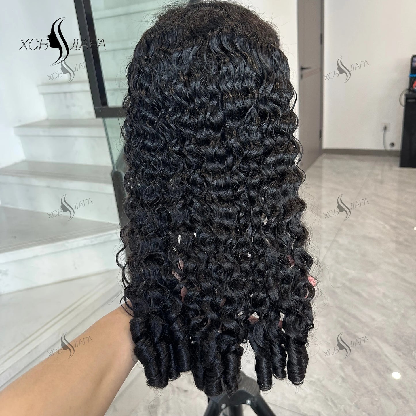 Burmese Curly Human Hair Wigs 12A Vietnamese Hair 13X6 Hd Transparent Lace Front Wig Vietnamese Raw Human Hair 200% Density