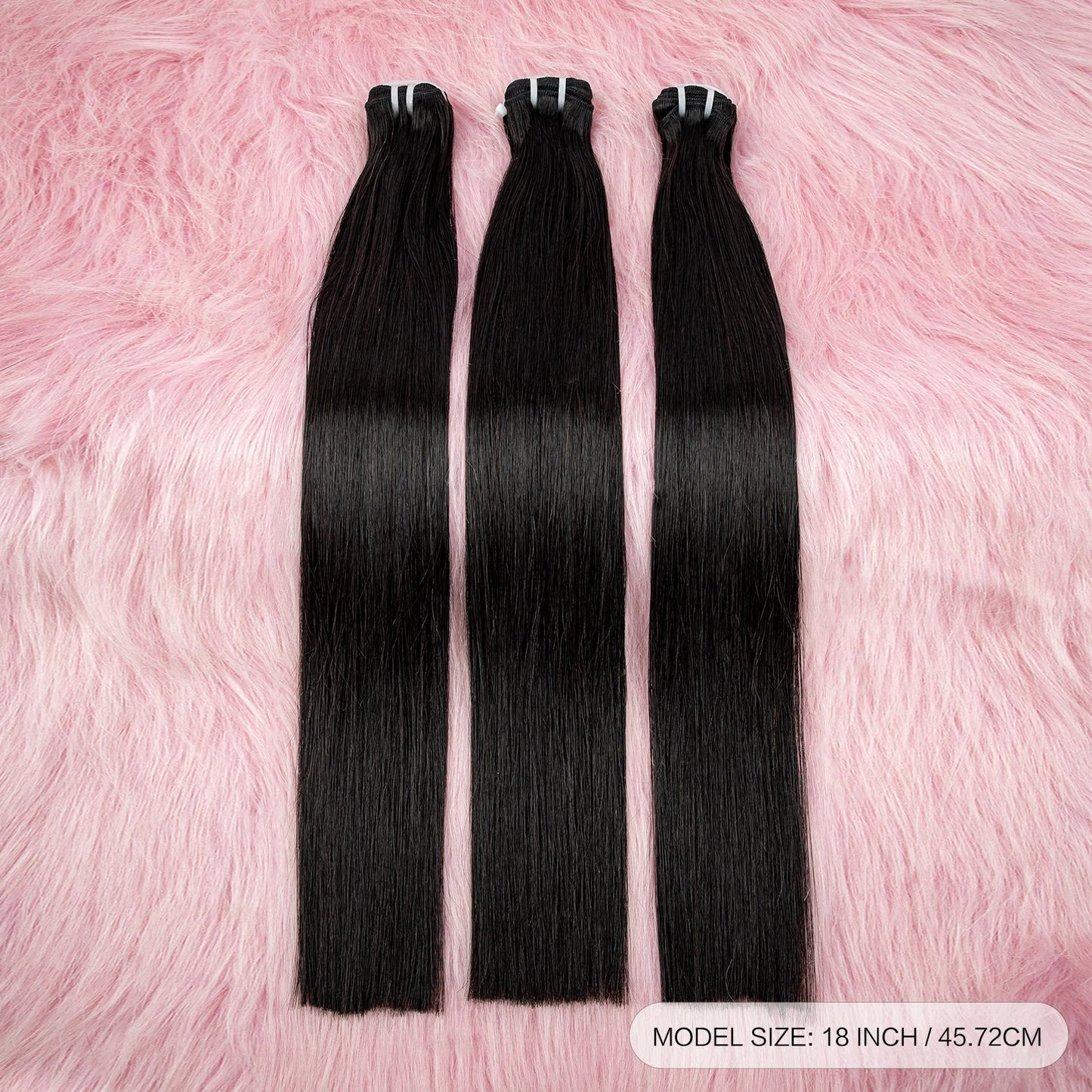 Nabi Straight Hair Bundles With HD 13*4 Lace Frontal 2*6 Closure Double Drawn Silky 100% Vietnamese Human Hair Bundles Weaving