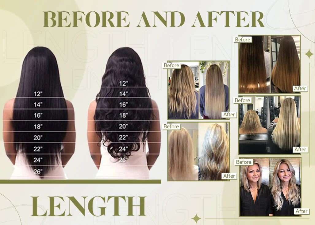 【On Sale】Full Shine Hair Weft Extensions Remy Human Hair 100G/Set Hair Bundles Ombre Brown 18-24inch  For Woman