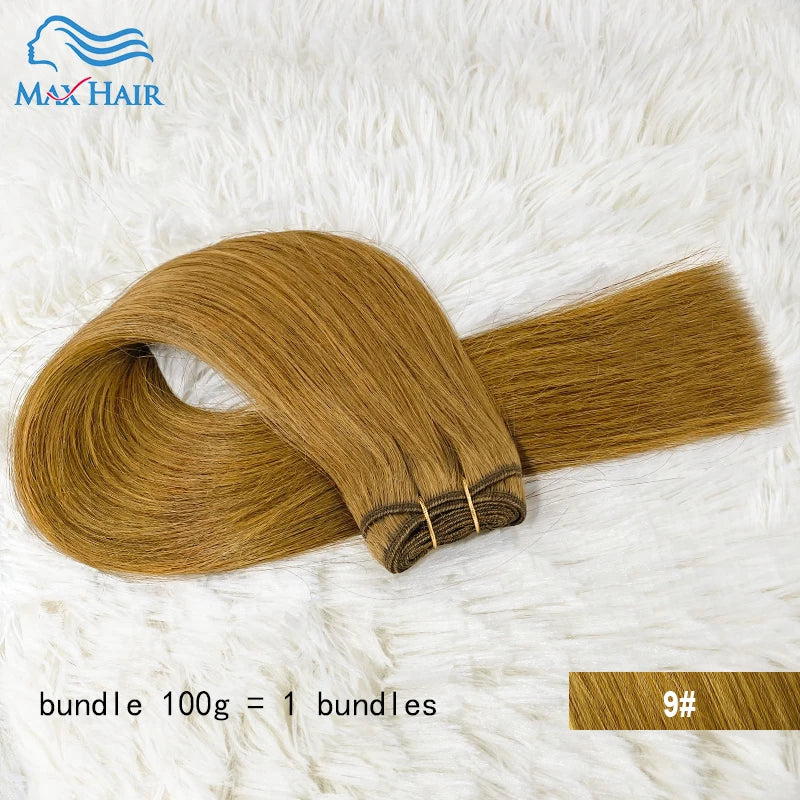 100% Straight Human Hair Bundles Hair Extensions For Women 613 99j Gray Solid Color Raw Bundles Braiding On Sale Clearance Hair