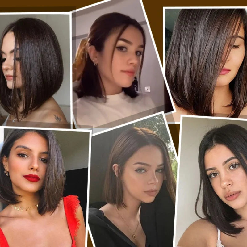 Silicone Medical Wig Skin Friendly Silky lining Straight Virgin Hair Lace Top Human Hair Wigs Kosher Wig Free Part  Jewish Wig