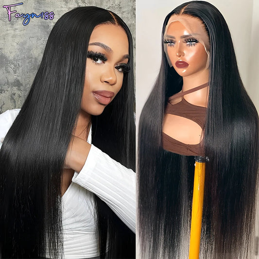13x6 Lace Frontal Wigs Human Hair For Women Pre Plucked Straight Human Hair Wig 13X4 Lace Front Human Hair Wig For Women