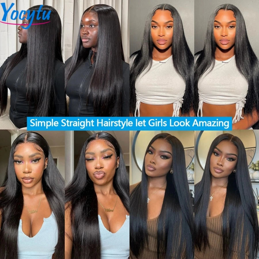 20 20 20 Inch Bundles 100% Human Hair Delivery 3 Days France 12A Straight Human Hair Bundles YOCYTU Raw Hair Bundles For Women
