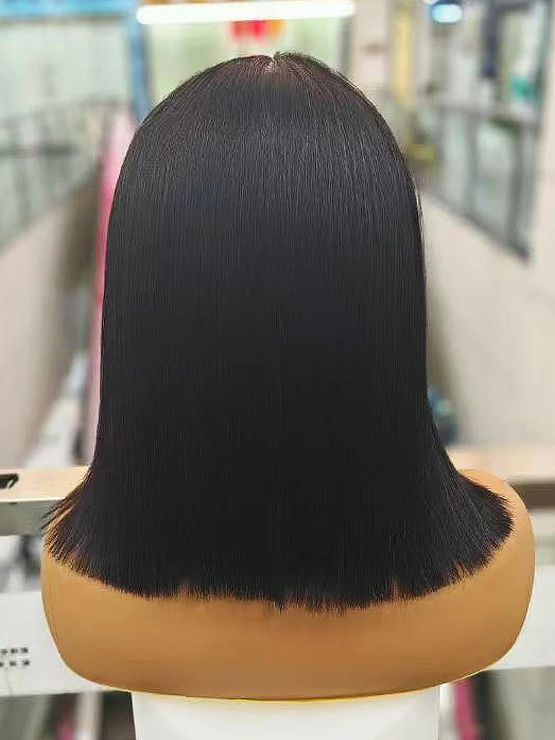 28 30 inches Double Drawn Bone Straight Raw Vietnamese Human Hair Wigs 2x6 Real HD Lace Closure Virgin Hair Wigs for Black Women