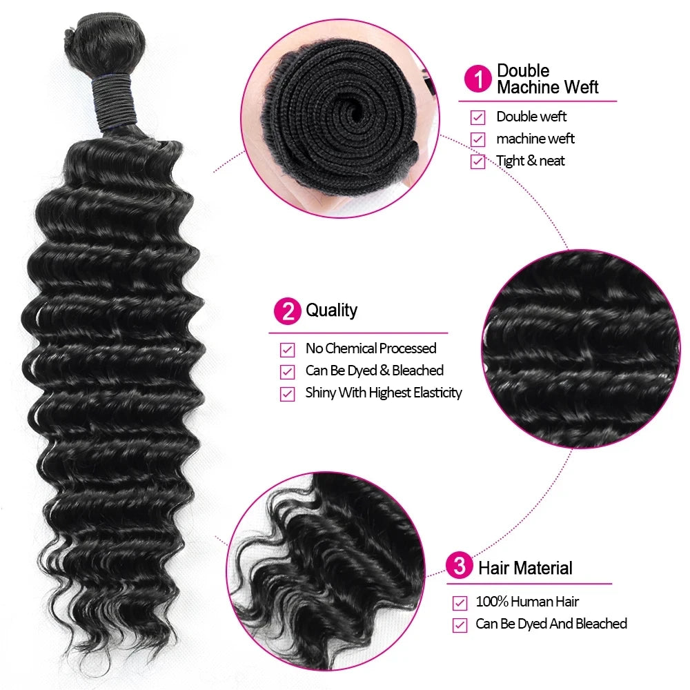 Curly Human Hair Bundles Burmese Curly Hair Bundles Deep Wave Bundles Water Wave Raw Virgin Unprocessed Extensions 1 3 4 Bundles