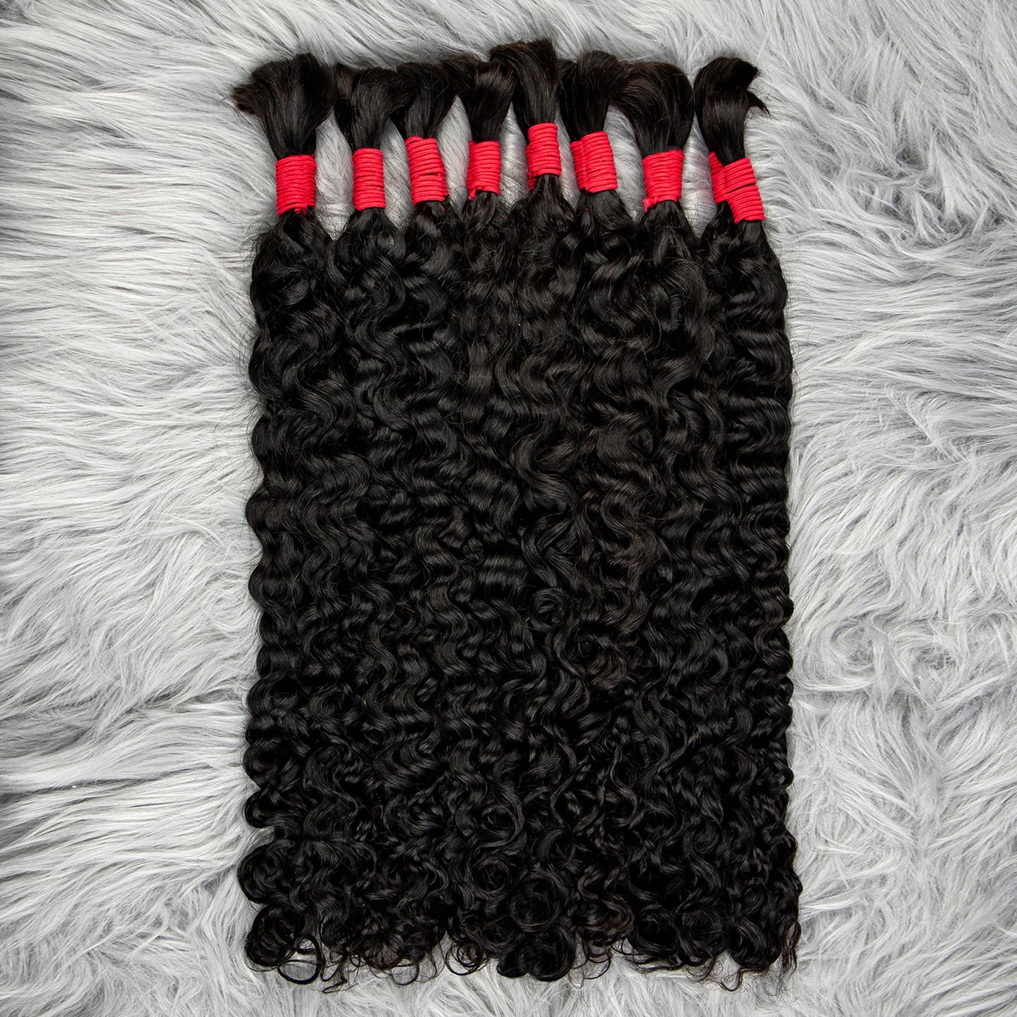 V Beauty Human Hair for Braiding Deep Wave #27 Honey Blonde Bulk Human Hair Bundles No Weft Hair Bulk for Women Hair Extensions
