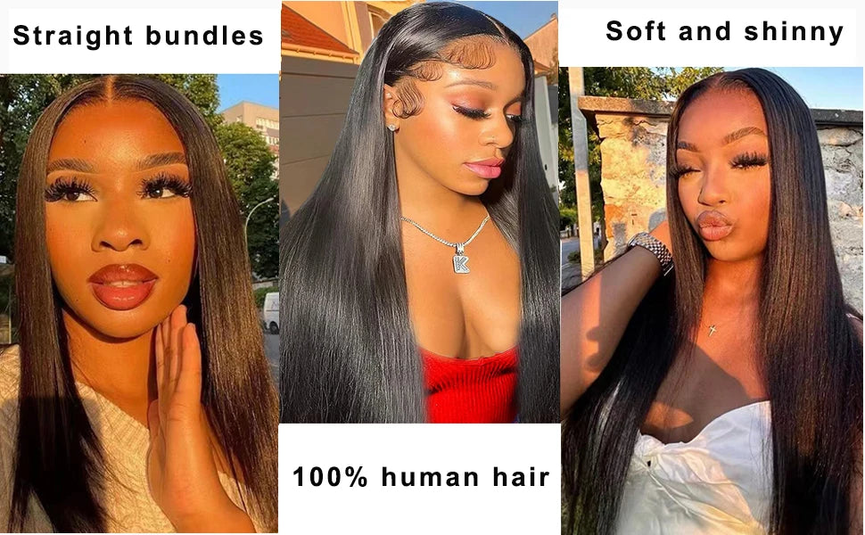 V Beauty 16A Grade Double Drawn Unprocessed Raw Vietnamese Human Hair Bundles 100% Virgin Hair Straight Bundles Extensions