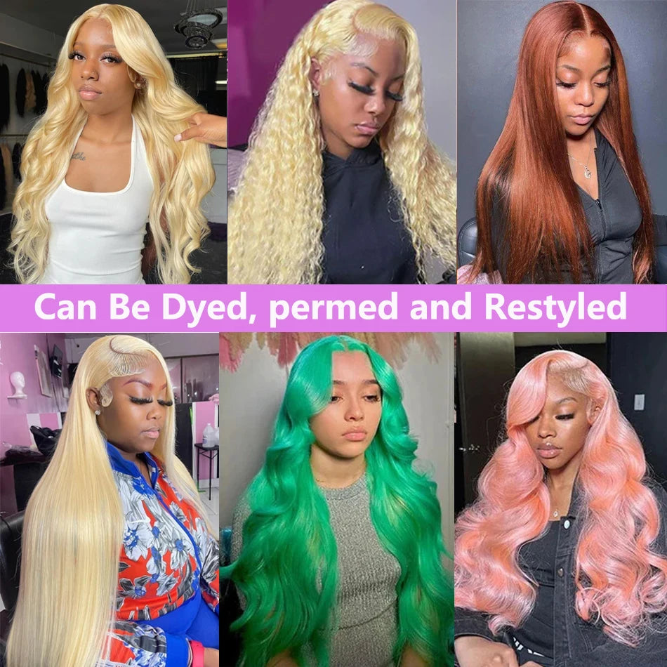 #613 Blonde Colored Straight Human Hair Bundles 1/2/3/4 Pcs 10-30 Inch 100% Raw Virgin Human Hair Weave Extensions For Women