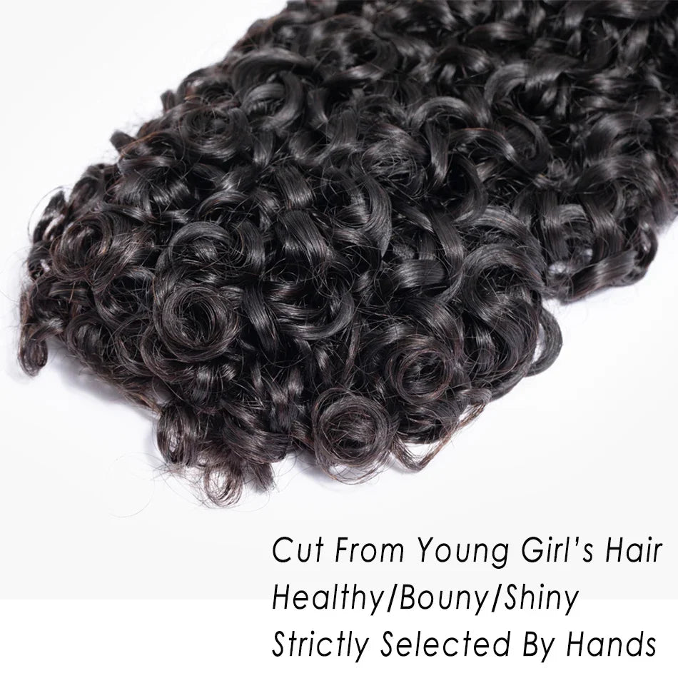 Raw vietnamese pixie curly human hair bundles Indian pixie double drawn perruque virgin Kinky curly human hair Extensions 100g