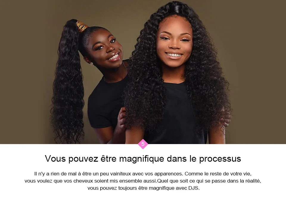 Water Wave Lace Front Human Hair Wigs Brazilian Deep Wave 360 HD Lace Frontal Wig Curly Human Hair Wigs For Women PrePlucked