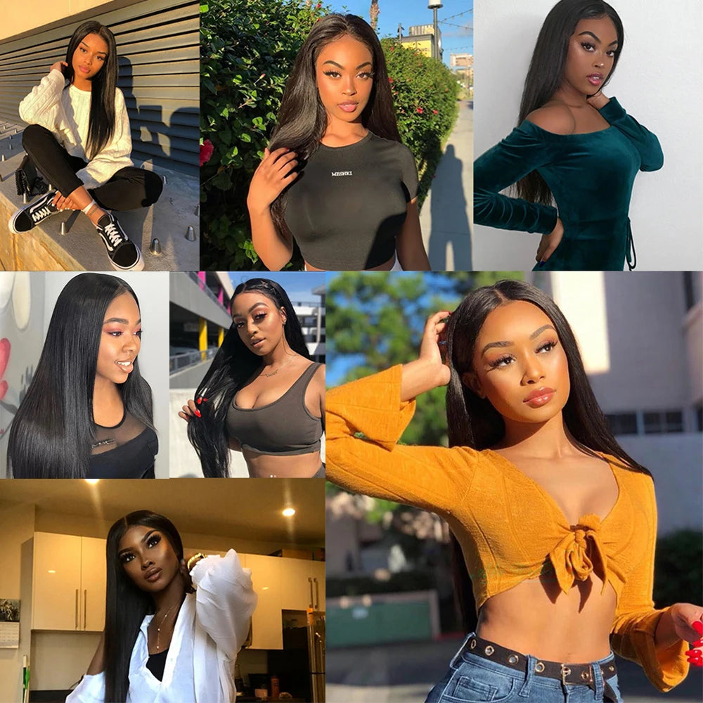 Tissage Cheveux Humain Lot En 12-32 inch Tissage Livraison 3 à 5 Jours Brazilian Weave Natural Color Human Hair Extensions