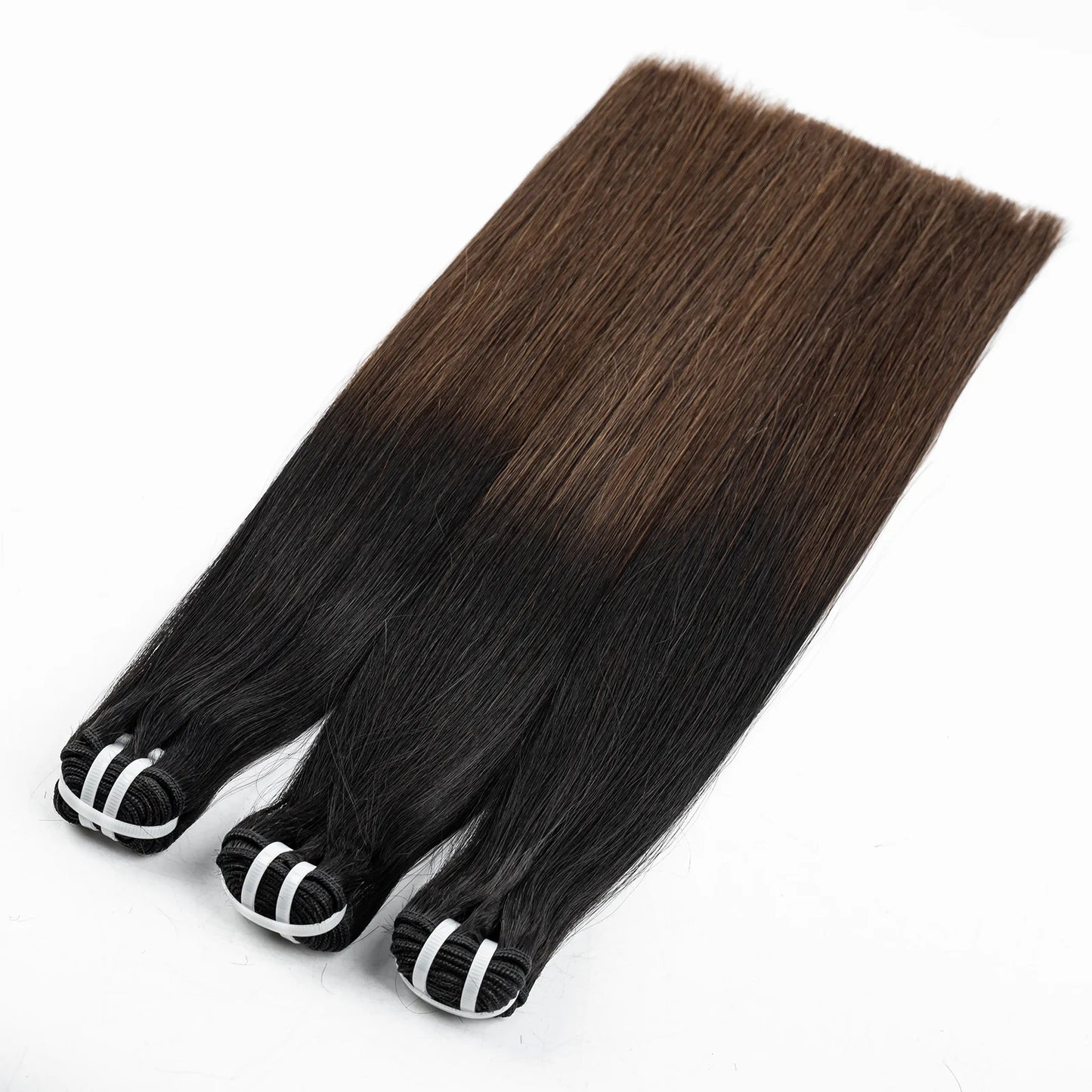 V Beauty Raw Hair Bundles Double Weft Virgin Human Hair Honey Color Bone Straight Unprocessed 16A Grade Double Drawn Extensions