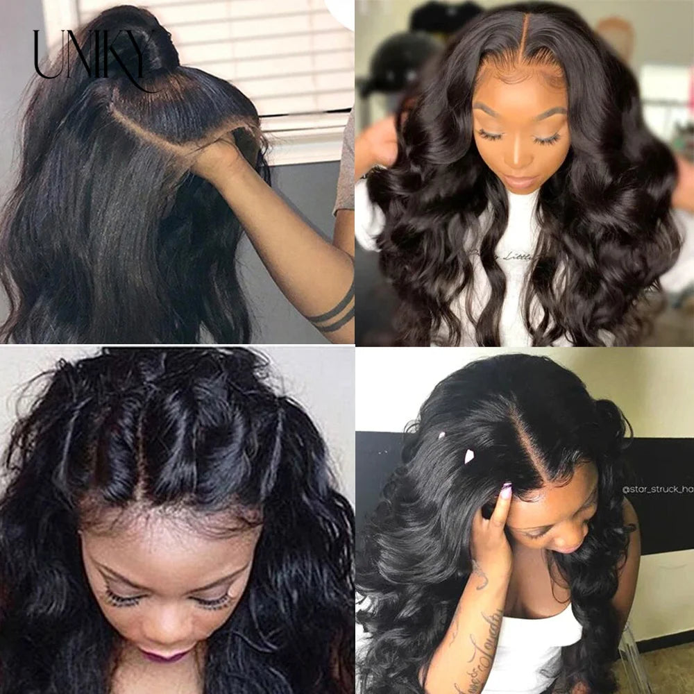 Ombre Lace Front Wig Human Hair Wigs For Women Brazilian Body Wave Lace Front Wig 13X4 Blonde Lace Frontal Wig On Sale Clearance