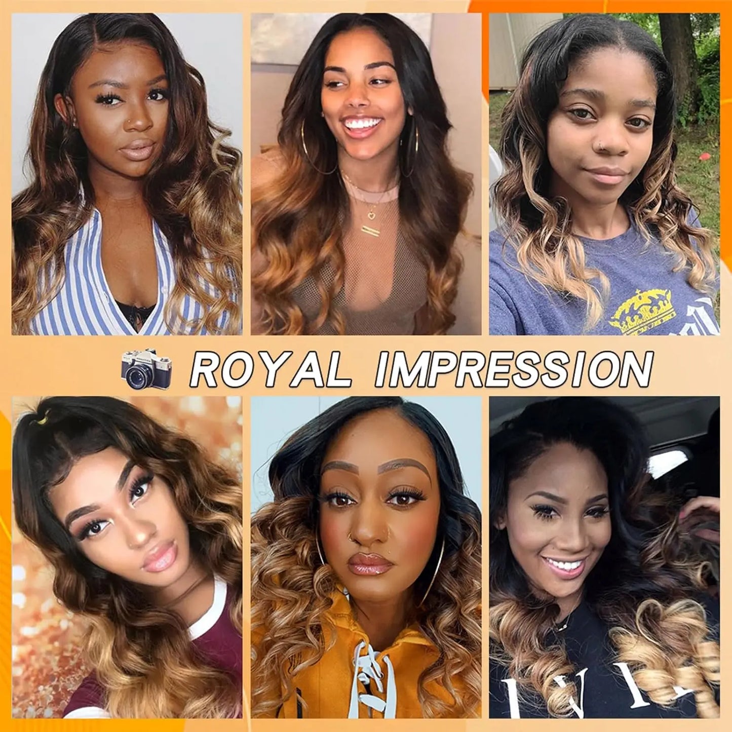 12A Body Wave Human Hair Bundles Ombre Colored 1/3/4 Bundles Human Hair 100% Unprocessed Virgin Brazilian Hair Weave Extensions