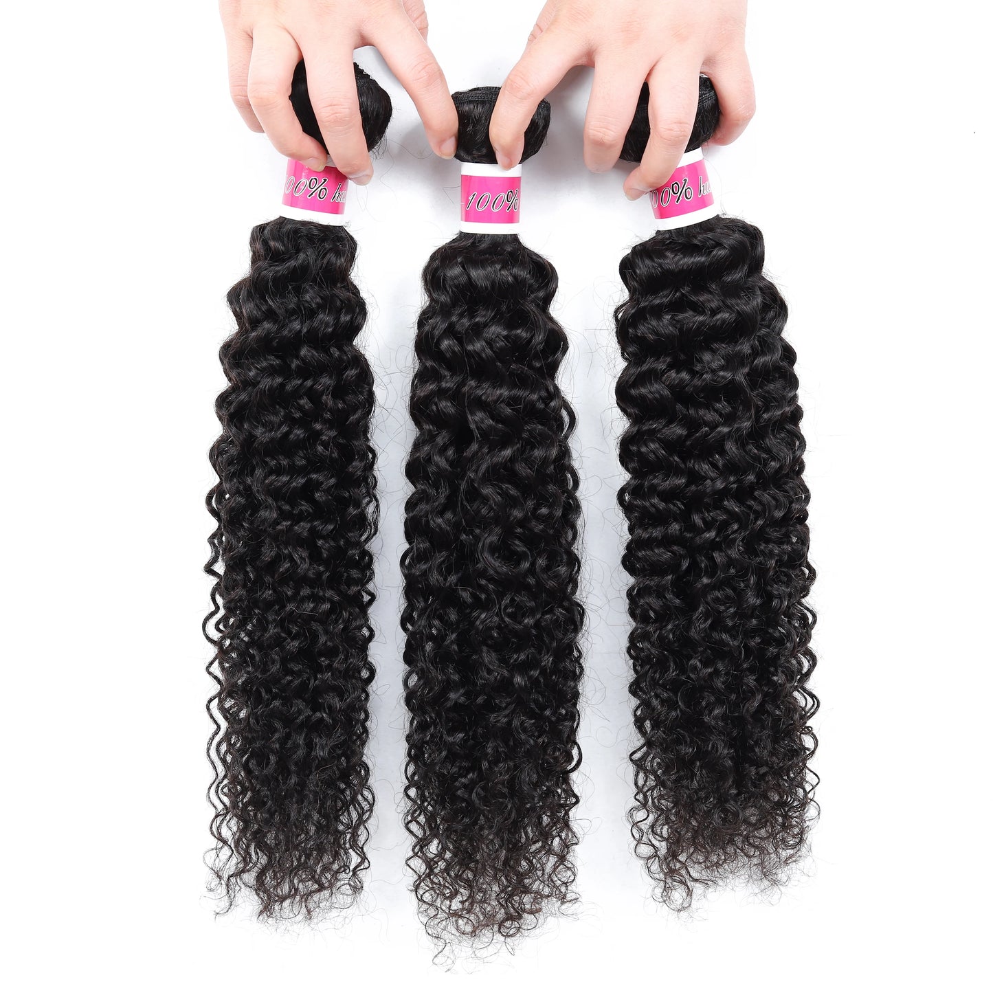 Water Wave Human Hair Bundles 10A Virgin Hair Bundles Curly Hair Weave 3 Bundles Human Hair Wet And Wavy Hair Weft Extensions