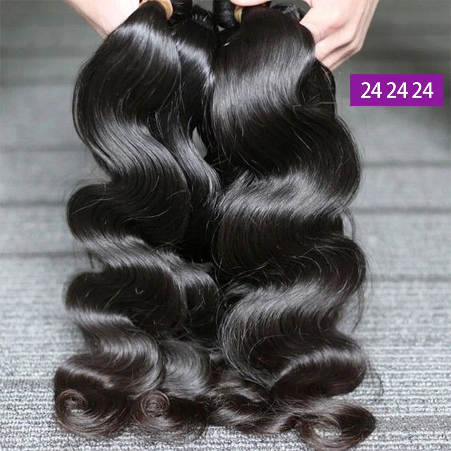 Belextens Body Wave Human Hair Bundles 10A Raw Hair Bundles Brazilian Remy Hair Top Thick Hair Bundles Delivery 3 to 5 Days