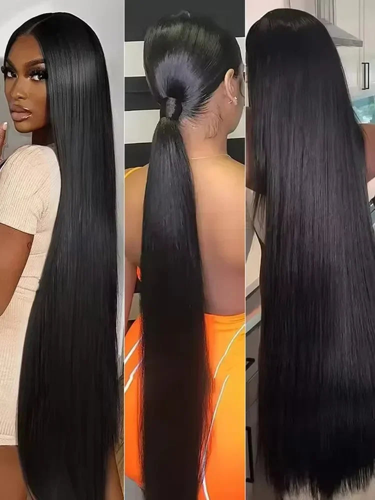 30 40 Inch Bone Straight Bundles Human Hair Bundle Unprocessed Hair 3 4 Bundle 100% Brazilian Human Hair Straight Hair Extension