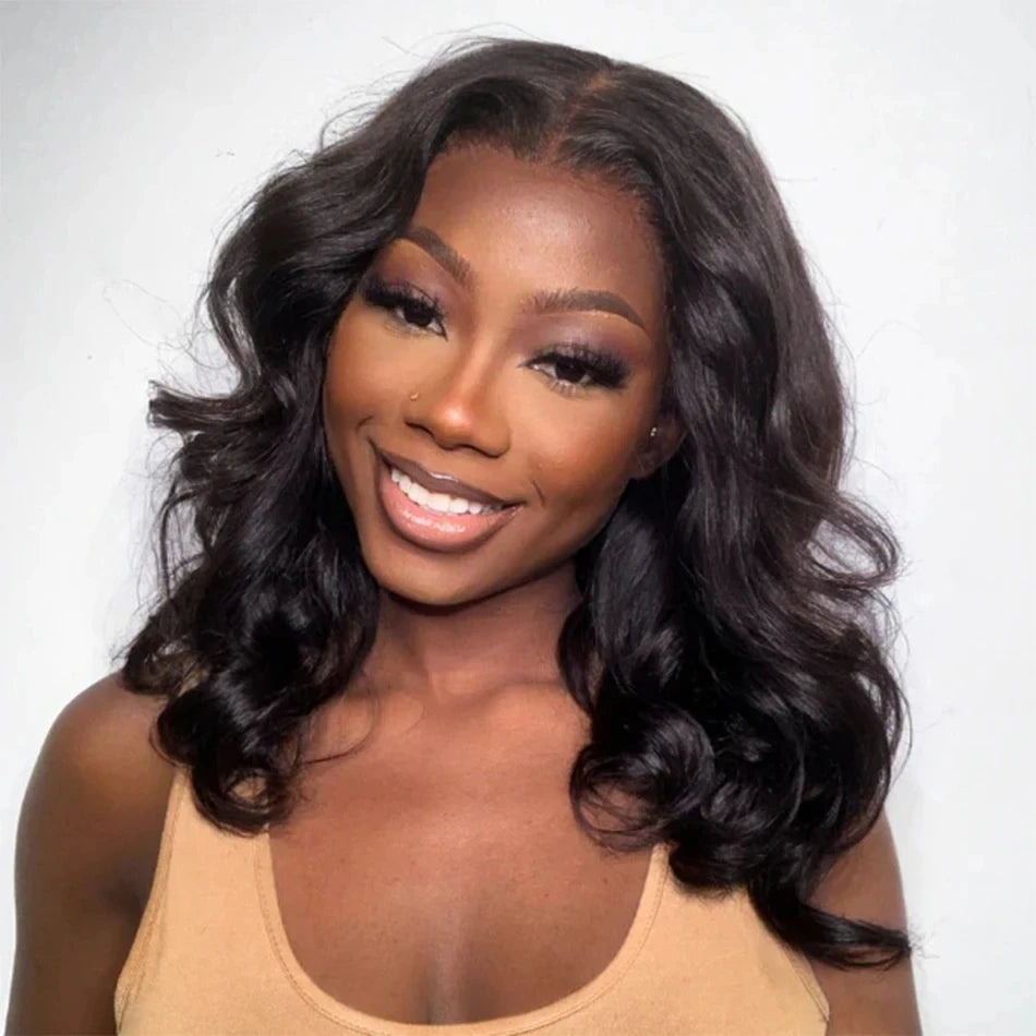 Queen Nala 200 Density Short Bob Body Wave Glueless 7x5 Lace Closure human Hair Wigs Wave 13x6 HD Lace Frontal Wig 100% Human Hair Preplucked 13x4 Lace Front Wig Remy Brazilian Hair Ready To Wear On Sale For Women