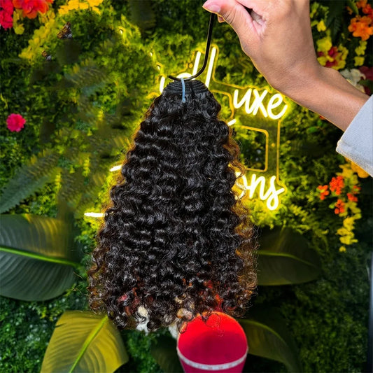 3C4A Burmese Curly Raw Hair Bundles Virgin Human Hairs Burmese Vietnamese Raw Human Hair Extensions Wholesale For Full Head 18A