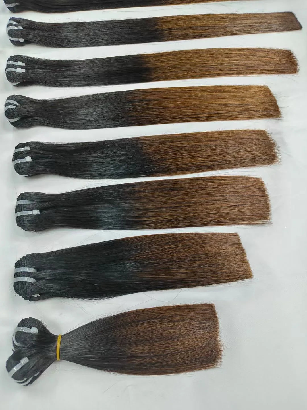 16A Double Drawn Bone Straight Raw Vietnamese Human Hair Bundles 24 26inch 100% Unprocessed Raw Virgin Hair Extensions for Women
