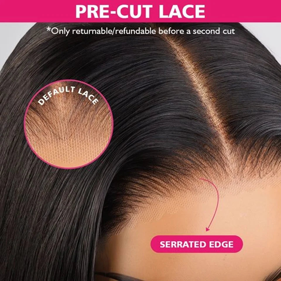 Wear And Go 6x4 Bone Straight Glueless Wig Human Hair Ready To Wear Brazilian 9x6 7x5 Lace Closure Wigs For Women Preplucked