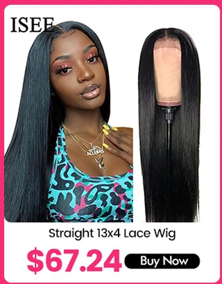 ISEE HAIR Indian Virgin Straight Hair Extension Human Hair Bundles 1 Piece Hair Weaves 10-26 Inch Nature Black Color