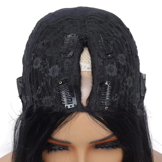 Straight Wigs Cheap U Part Wig Brazilian Human Hair Wigs For Women Virgin Hair Hot Sale Middle U Shape Wig 180 250 Density