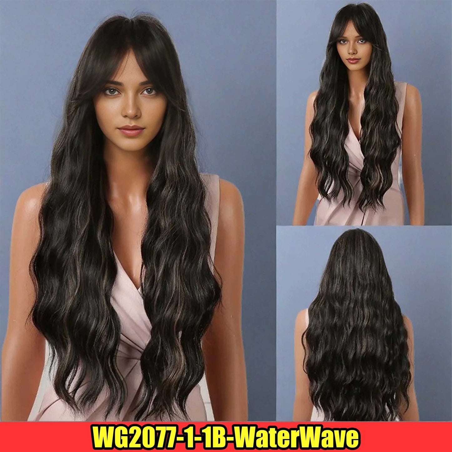 Cosplay Blonde Women's Wigs Ombre Blonde Curly Wig On Clearance Sale Glueless Pink Black Purple Wig Ladies Synthetic Wigund