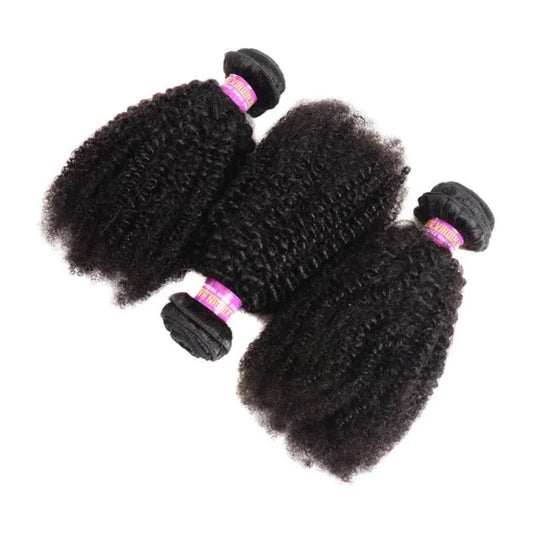 10A Explosion Song African Roll Afro Kinky Curly Real Hair Curtain Bundles One Piece Human Hair 8-22 Inches Natural Color