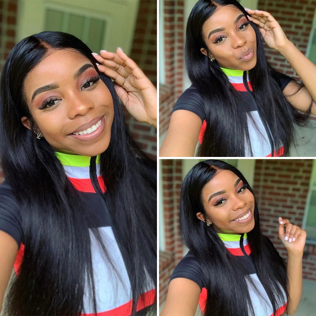 Tissage Straight Hair Bundles 1/3/4 PCS Natural Human Woman Hair Brazilian Weave 10A Human Hair Extensions Delivery 3 Day France