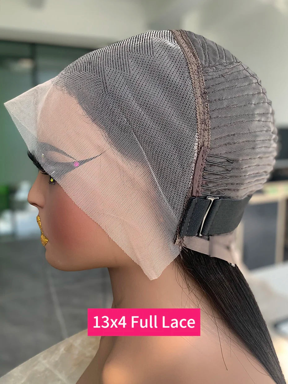 250% 10A Raw Vietnamese Transparent Lace Frontal Wig Human Hair 13x4 13x6 Bob Preplucked Bleached Knots Human Hair Wig for Women