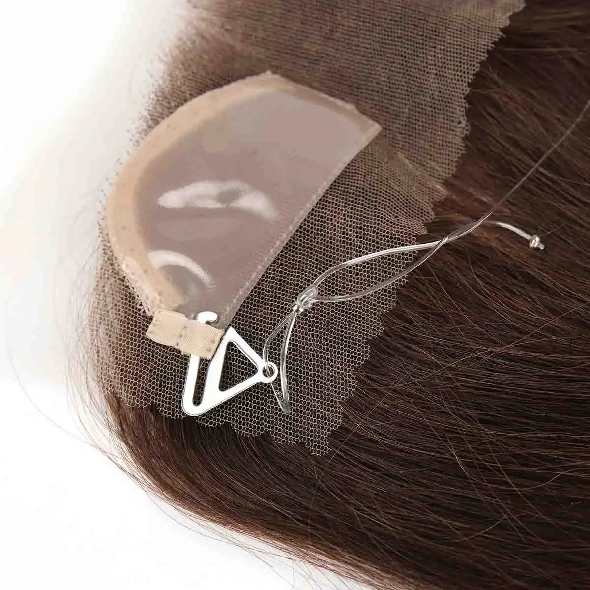TUW20 Lace with Skin Women Frontal Hairline Topper for Thinning Hair Hair Patch For Women Receding Hairline Human Hair Toppers