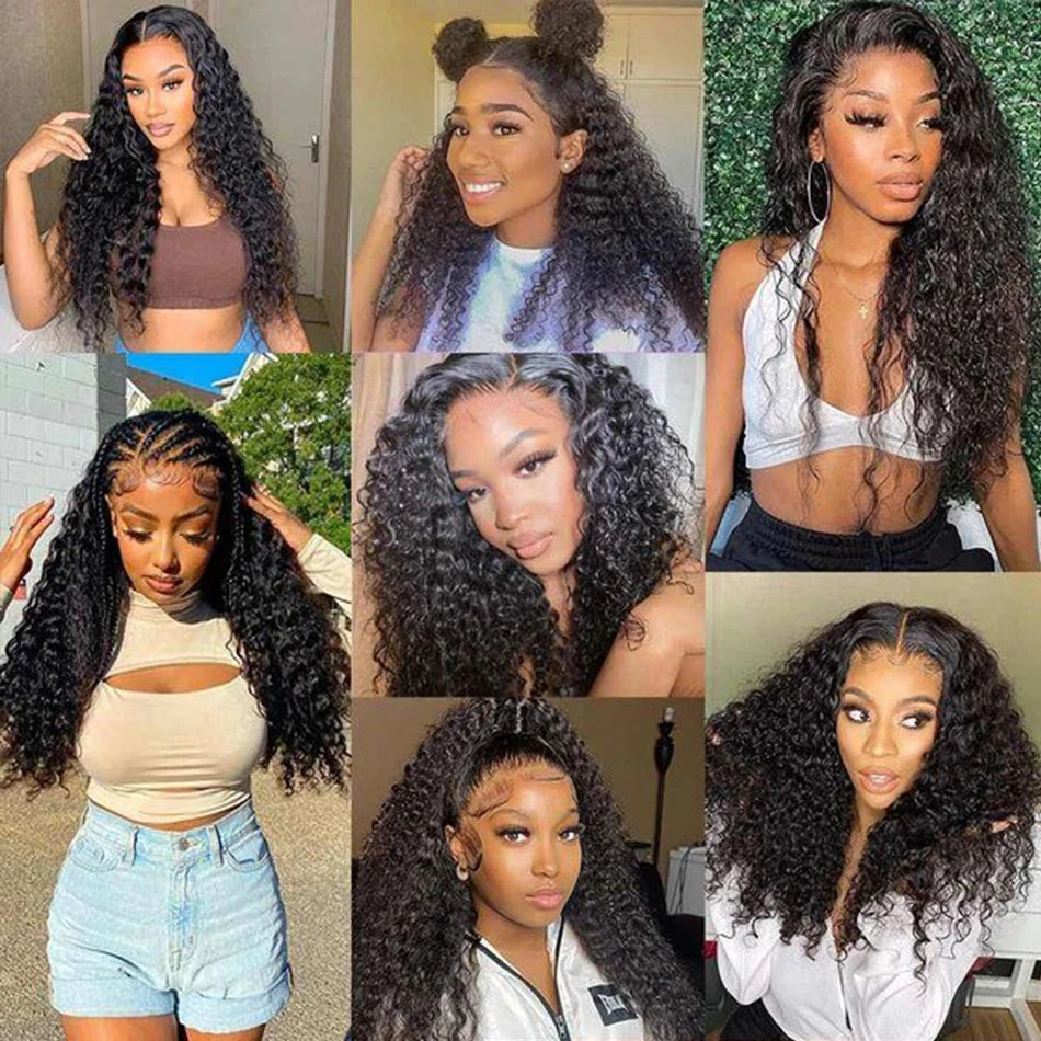 100% Unprocessed Malaysian Remy Human Hair Weave Extensions Wet and Wavy Hair Bundles cheveux humain 12A Water Wave Bundle Deals
