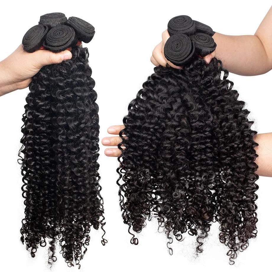 Curly Human Hair Bundles Burmese Curly Hair Bundles Deep Wave Bundles Water Wave Raw Virgin Unprocessed Extensions 1 3 4 Bundles