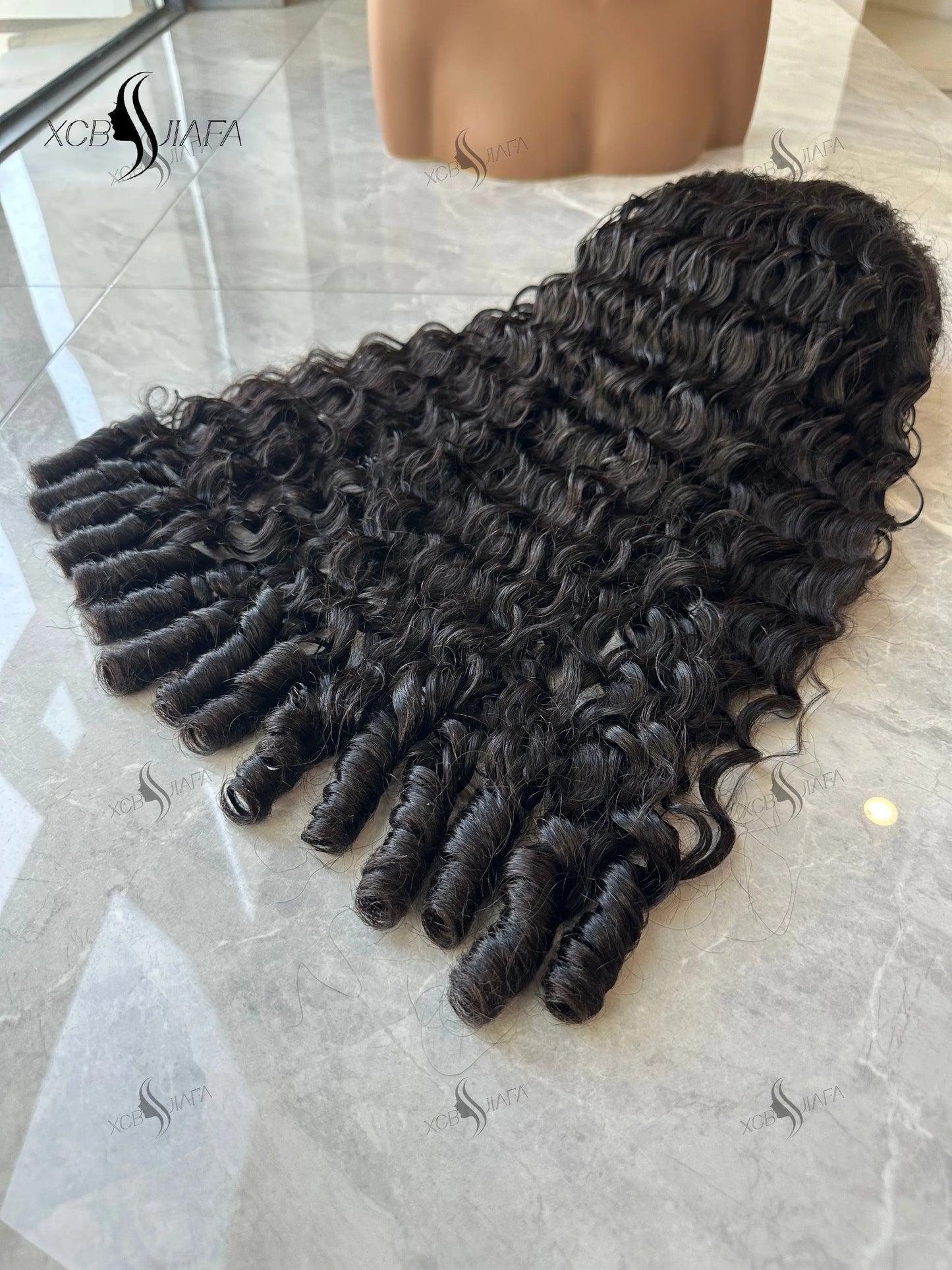 Burmese Curly Human Hair Wigs 12A Vietnamese Hair 13X6 Hd Transparent Lace Front Wig Vietnamese Raw Human Hair 200% Density