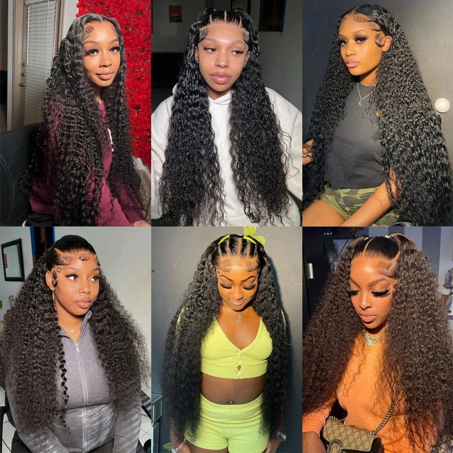 Curly Human Hair Bundles Burmese Curly Hair Bundles Deep Wave Bundles Water Wave Raw Virgin Unprocessed Extensions 1 3 4 Bundles