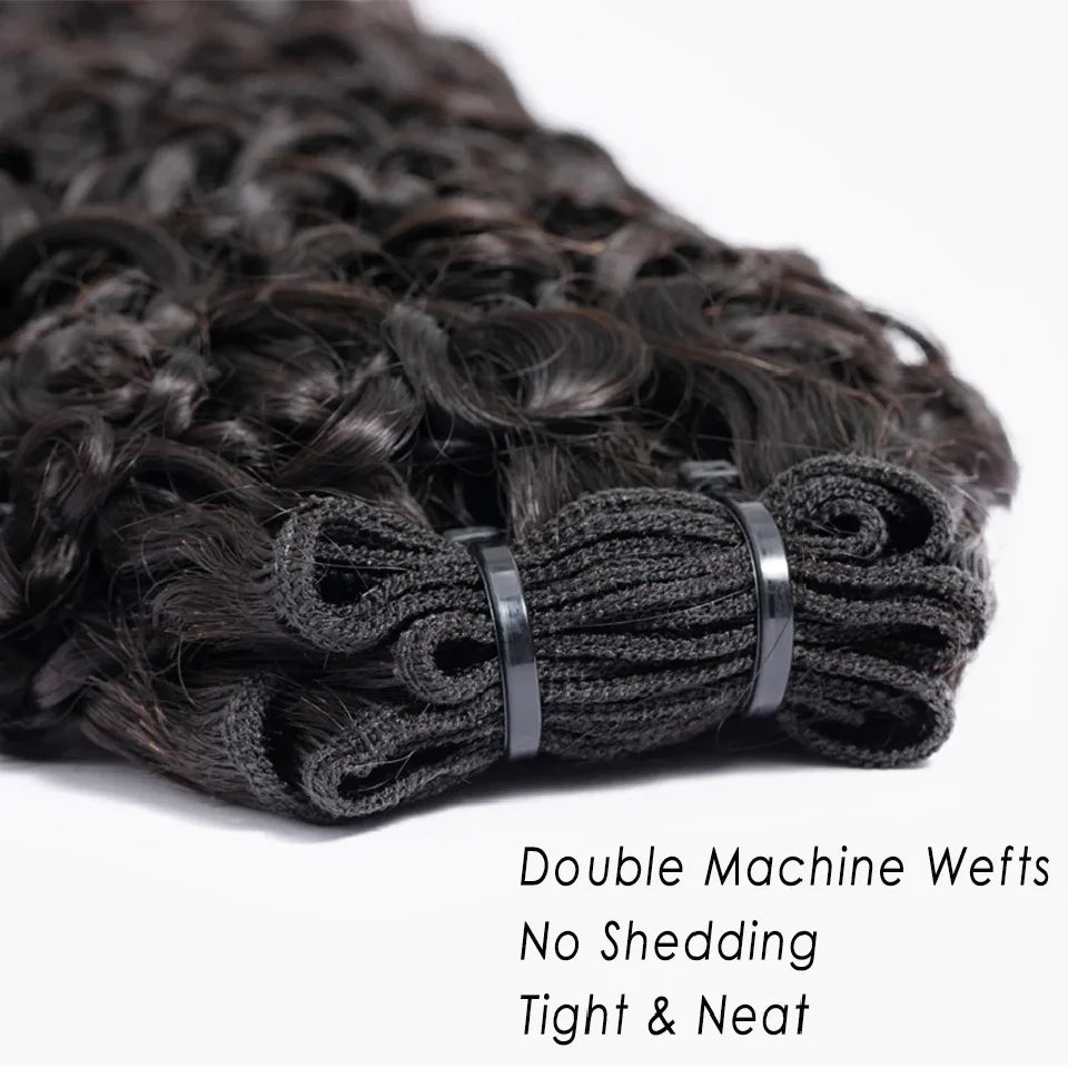 Vietnamese Hair Pixie Curls Bundles Double Drawn Kinky Curly Virgin Hair Bulk Extensions Raw Indian 12A Spirals Curly Human Hair