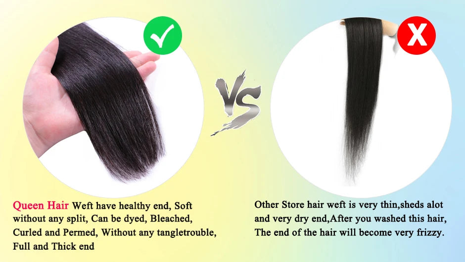 Queen Hair Top Quality Unprocessed Raw Virgin Hair Body Wave Bundles Weave Natural Color 100% Human Hair Best Quality Weft