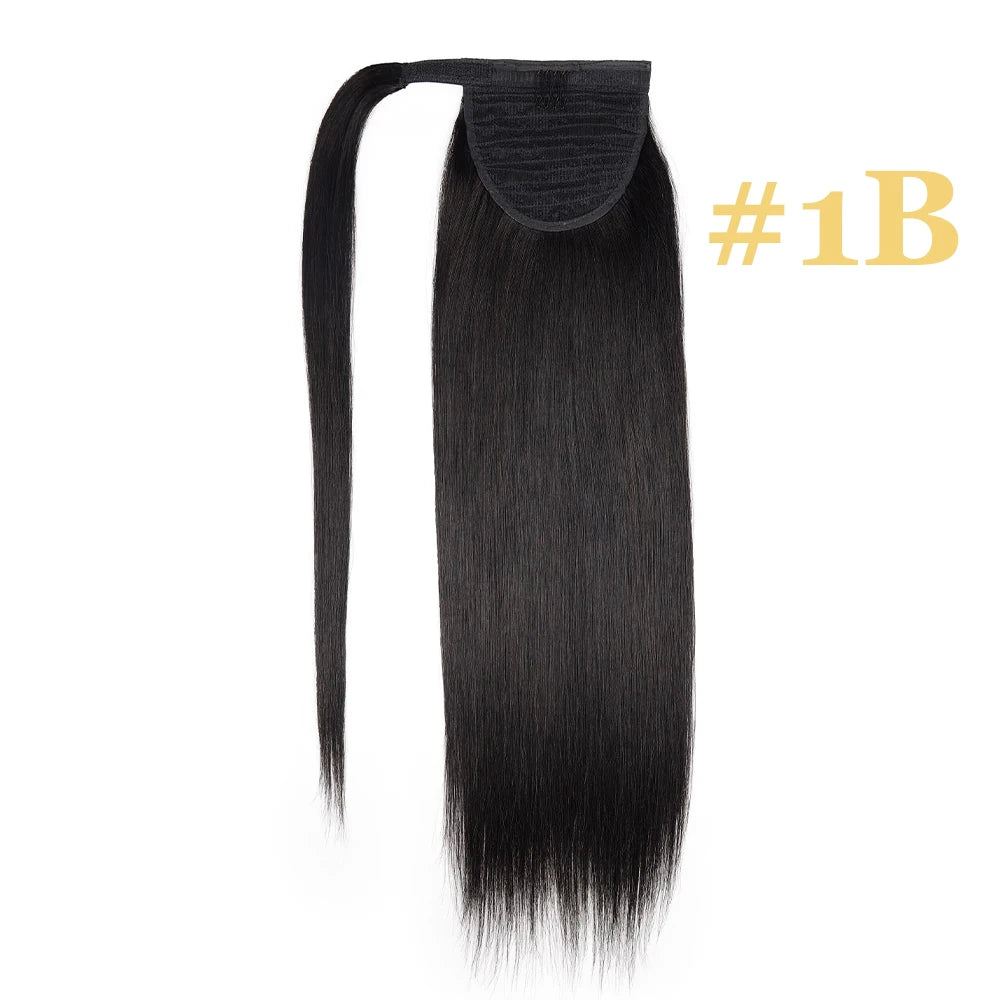 Ponytail Hair Extensions Human Hair Pony Tails Hair Extensions Human Hair Ponytail Extension Wrap Around Ponytail Human Hair